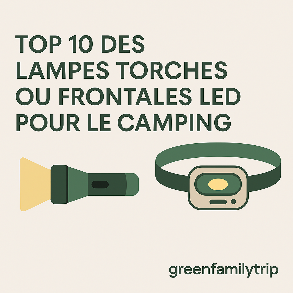 Top 10 des Meilleures Lampes Frontales LED pour le Camping en Famille